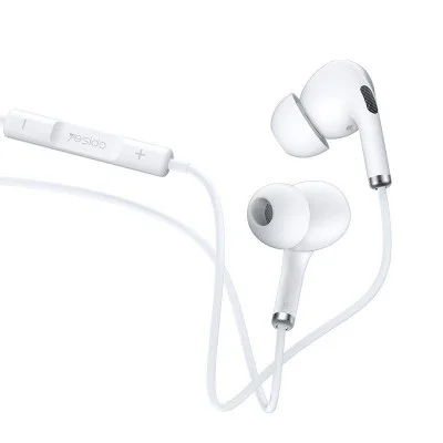 Yesido Lightning Earphone - White